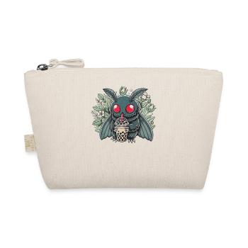 Mothman appréciant le thé à bulles - Trousse biologique - nature - Devant