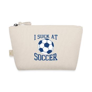 I Suck At Soccer - Bio-Täschchen - Natur - Vorne