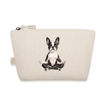 Boston Terrier - Bio-Täschchen - Natur - Vorne