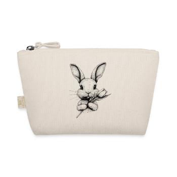 Fleur de lapin Lapin Cottagecore Pâques Printemps - Trousse biologique - nature - Devant