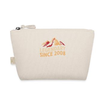 Legendary since 2008 Wanderer Mountain Vintage - Organic Pouch - nature - Front