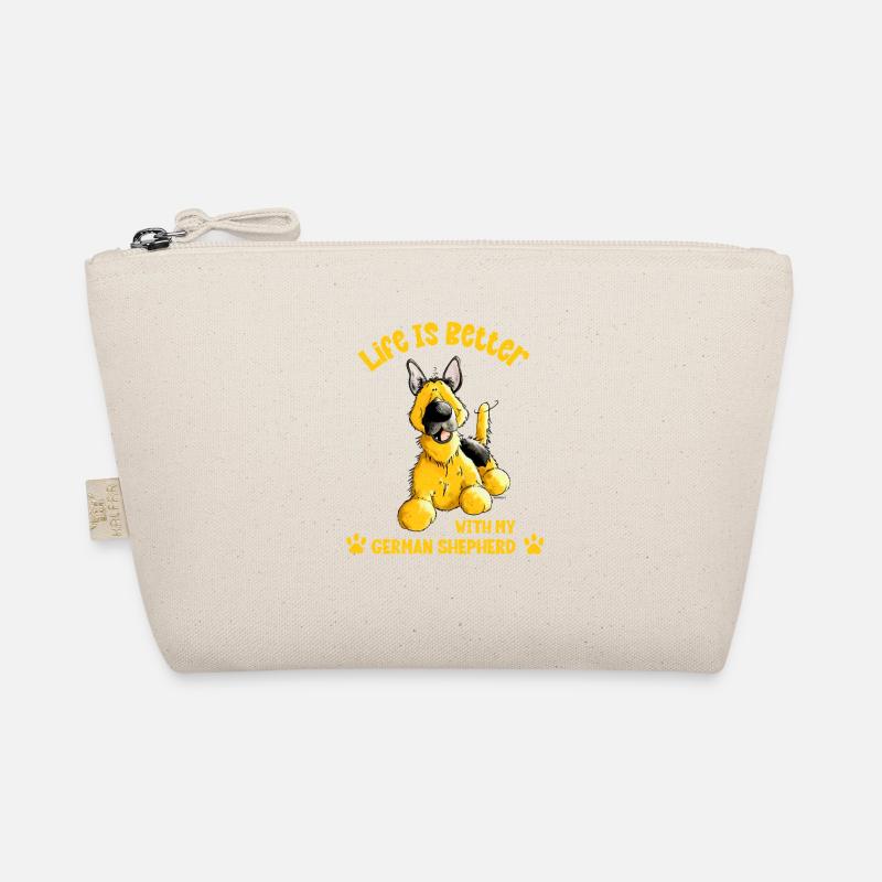 Deutscher Schäferhund Spruch Bio-Täschchen