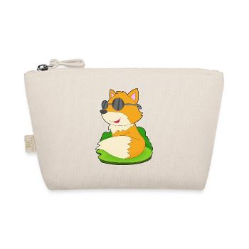 Fox Sunglasses - Organic Pouch - nature - Front