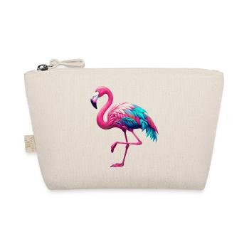 Flamingo - Bio-Täschchen - Natur - Vorne