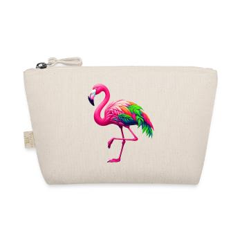 Flamingo - Bio-Täschchen - Natur - Vorne