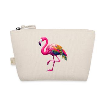 Flamingo - Bio-Täschchen - Natur - Vorne