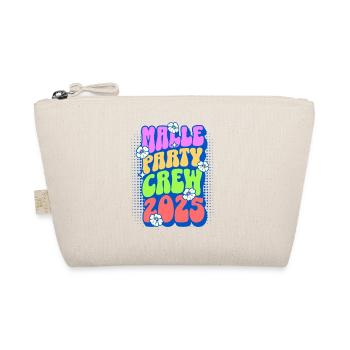 Malle Party Crew 2025 - Organic Pouch - nature - Front