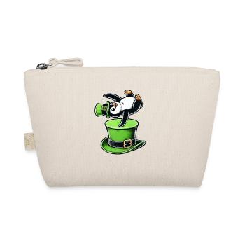 Saint-Patrick Penguin Dance Shamrock Fun - Trousse biologique - nature - Devant