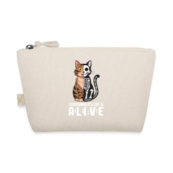 Schrödinger's Cat Dead and Alive - Organic Pouch - nature - Front