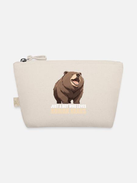Ours Kodiak Ours Kodiak - Trousse biologique - nature - Devant