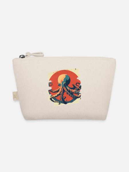 Octopus Octopus - Organic Pouch - nature - Front