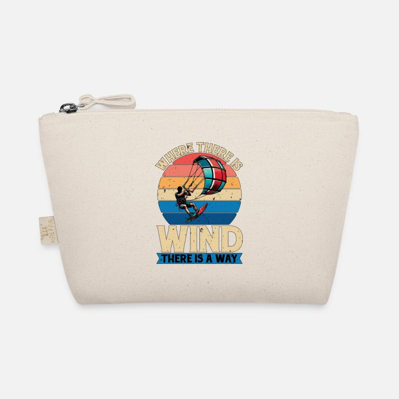 Le kitesurf là où il y a du vent aime le surf Trousse biologique