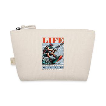 La vie de kitesurf est plus amusante si vous faites de la planche à voile - Trousse biologique - nature - Devant