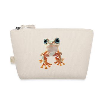Frosch - Bio-Täschchen - Natur - Vorne