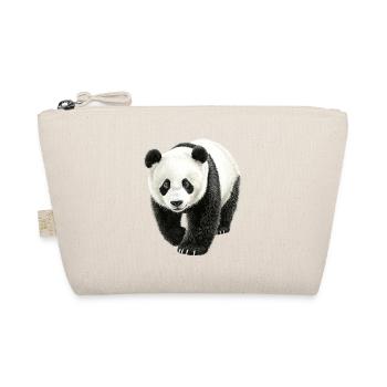 Panda - Bio-Täschchen - Natur - Vorne