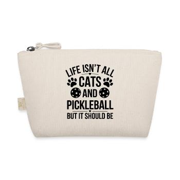 Pickleball Dire Chat Drôle Pickleball Cadeau - Trousse biologique - nature - Devant