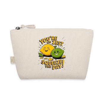 You're the Zest | Squeeze the Day Shirt - Organic Pouch - nature - Front