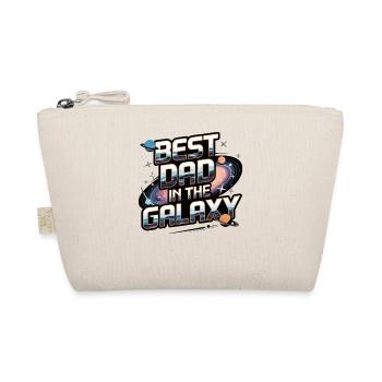 Meilleur papa de la galaxie | Cadeau pour la fête des pères - Trousse biologique - nature - Devant