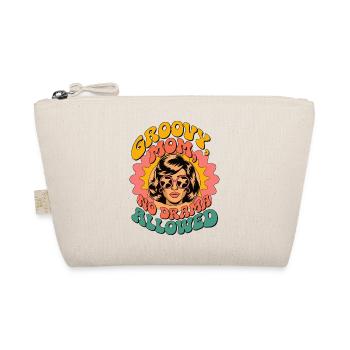 Chemise Groovy Mom | Design rétro sans drame - Trousse biologique - nature - Devant