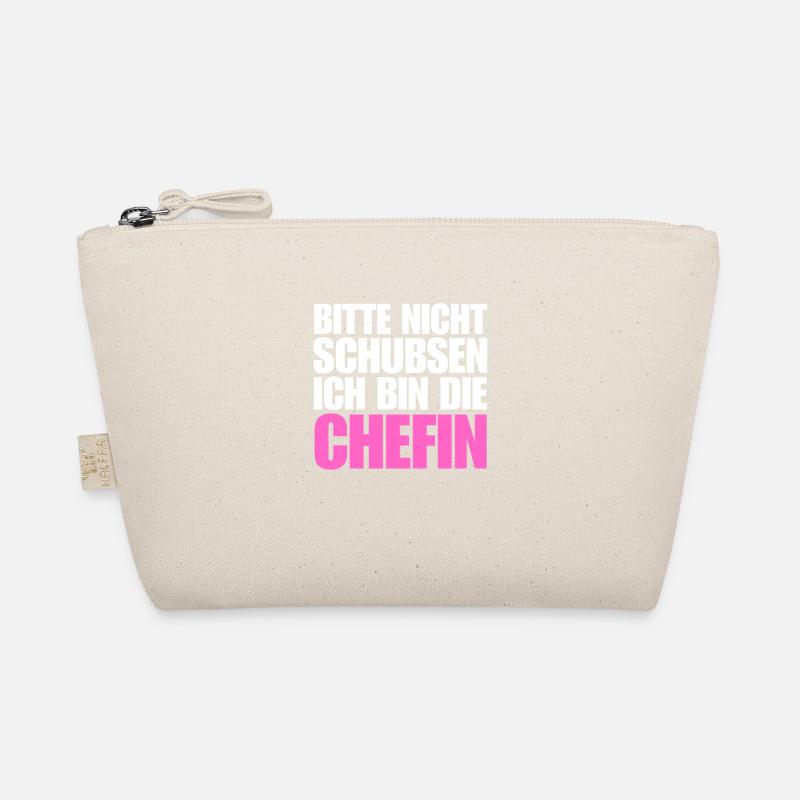 lustiger chefin spruch beste stolze chefin humor Bio-Täschchen