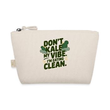 Don’t Kale My Vibe Cadeau végétalien drôle - Trousse biologique - nature - Devant