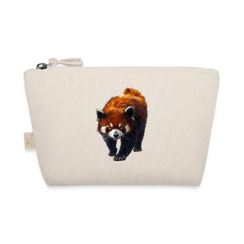 Roter Panda - Bio-Täschchen - Natur - Vorne