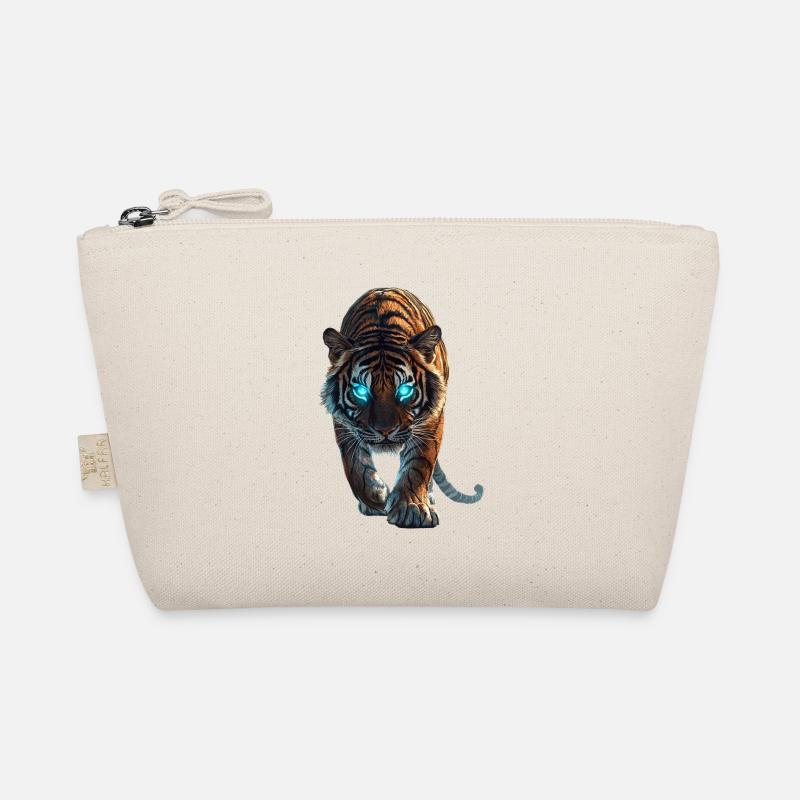 Tiger - Bio-Täschchen - Natur