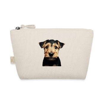 Airedale Terrier - Bio-Täschchen - Natur - Vorne