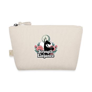 STRENGTH IN ELEGANCE - Organic Pouch - nature - Front