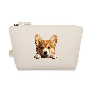 Welsh Corgi Pembroke - Bio-Täschchen - Natur - Vorne