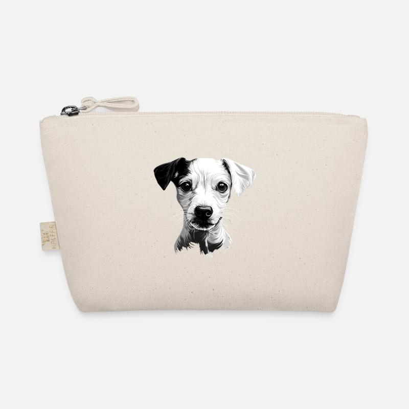Whippet - Bio-Täschchen - Natur