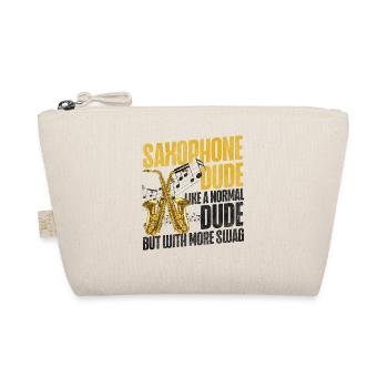 Saxophones Saxophones Dude Like A - Organic Pouch - nature - Front