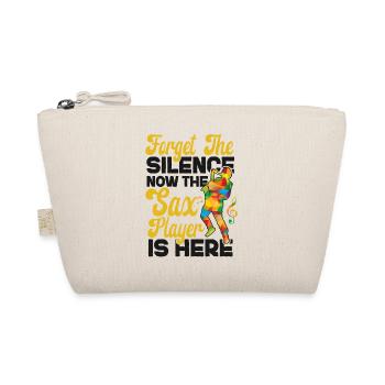 Saxophones Forget The Silence Now - Organic Pouch - nature - Front