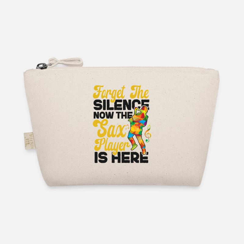 Saxophone Forget The Silence Now Bio-Täschchen