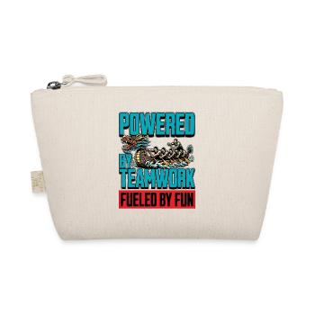 Dragon Boating Powered By Teamwork Water Sports - Organic Pouch - nature - Front