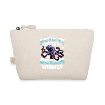 Octo-pi Kisses and Ocean Wishes - Bio-Täschchen - Natur - Vorne
