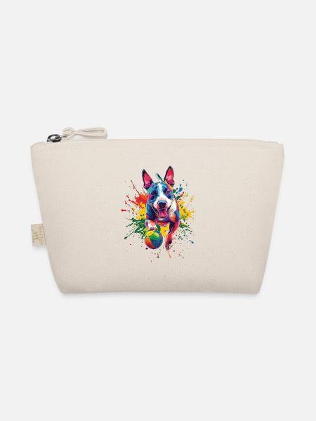 Bullterrier - Bio-Täschchen - Natur