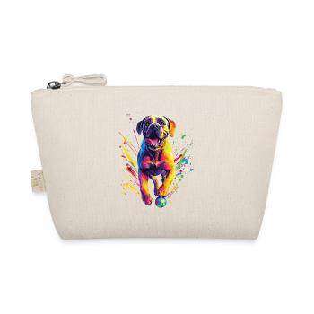 Englischer Mastiff - Bio-Täschchen - Natur - Vorne