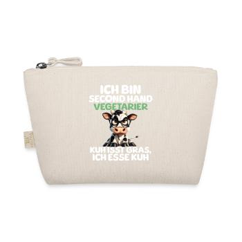 Second Hand Vegetarian - Organic Pouch - nature - Front