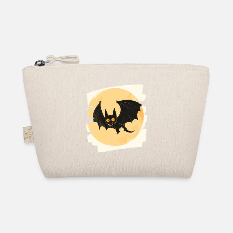 Fledermaus Retro Bio-Täschchen