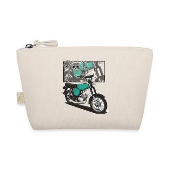 S51 (turquoise) // Illustration - Organic Pouch - nature - Front
