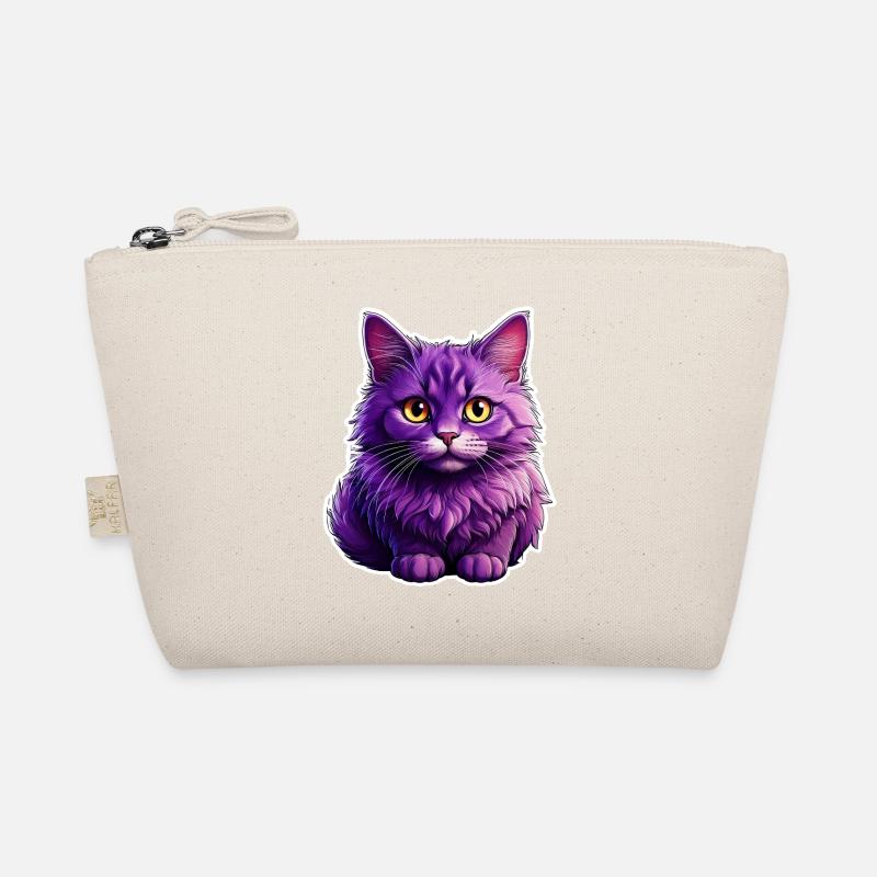 Cat modern design Organic Pouch