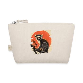 Lemur - Bio-Täschchen - Natur - Vorne