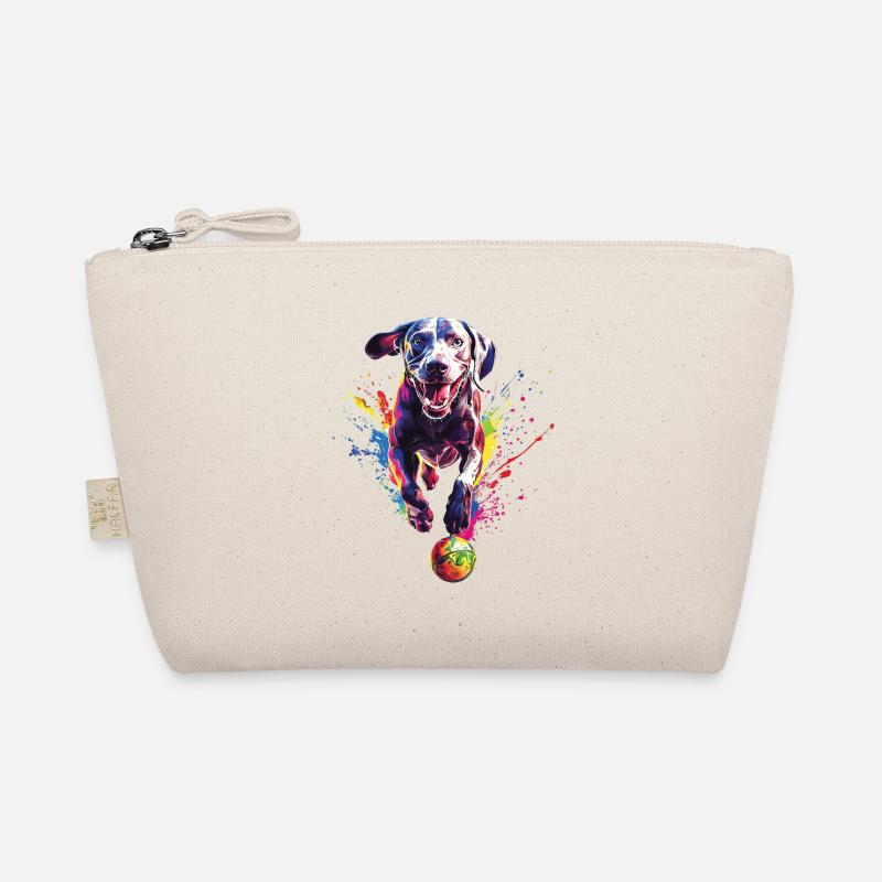Weimaraner - Bio-Täschchen - Natur