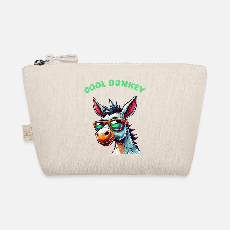 esel comic cool Bio-Täschchen