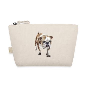 Bulldogge - Bio-Täschchen - Natur - Vorne