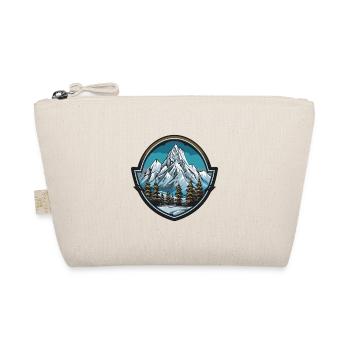 Mountains Winter Landscape Outdoor - Organic Pouch - nature - Front