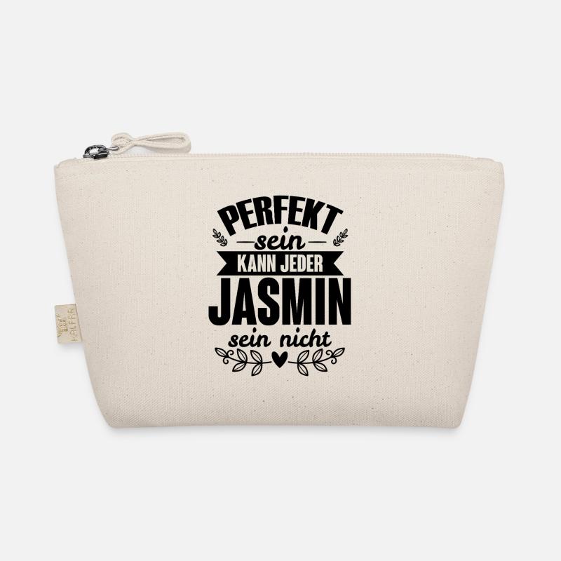 Jasmin - Perfekt Sein Kann Jeder Jasmin Nicht Bio-Täschchen