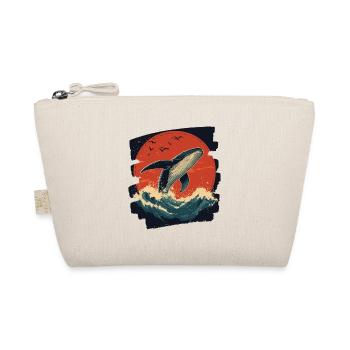 Whale - Organic Pouch - nature - Front