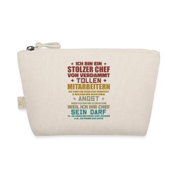A proud of damn great employees - Organic Pouch - nature - Front